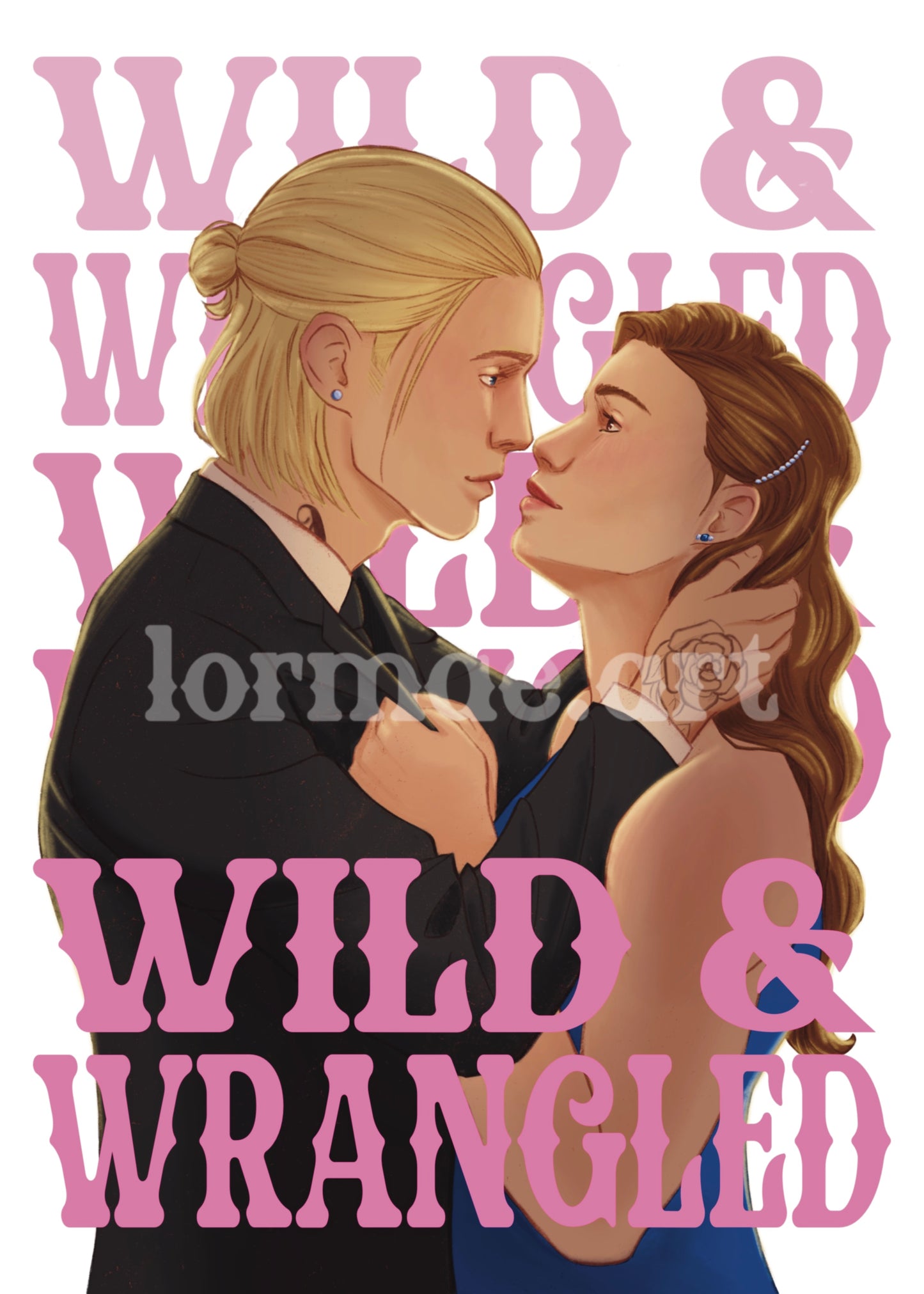 Wild & Wrangled Art Print