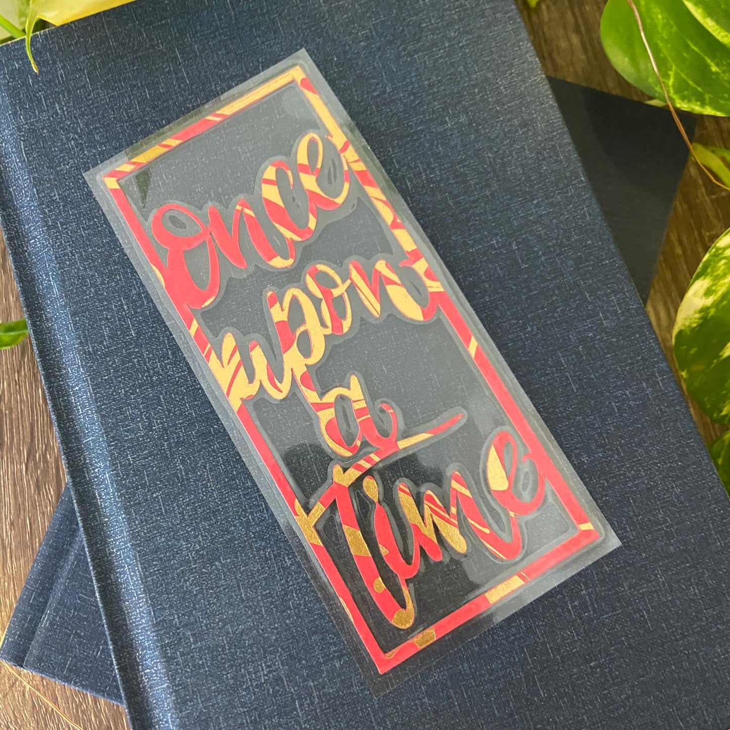 A Time Cutout Bookmark
