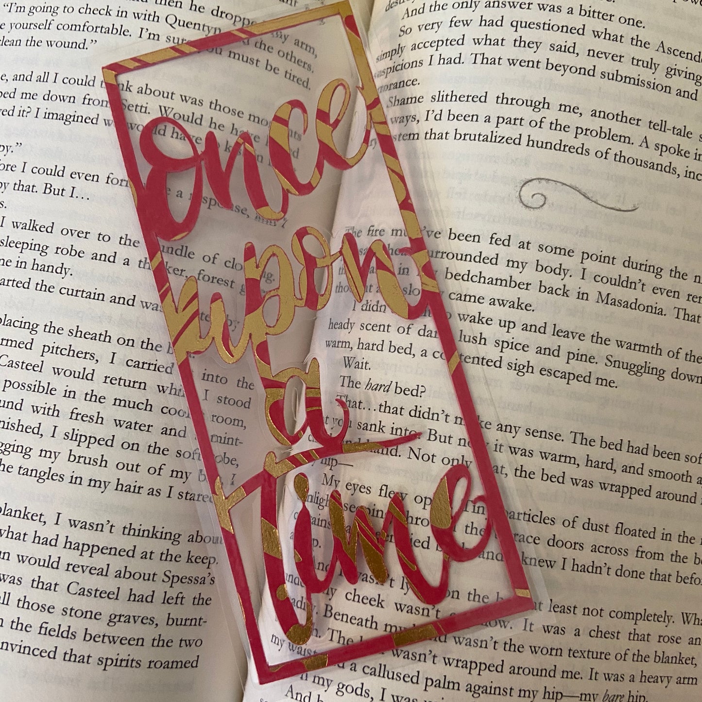 A Time Cutout Bookmark