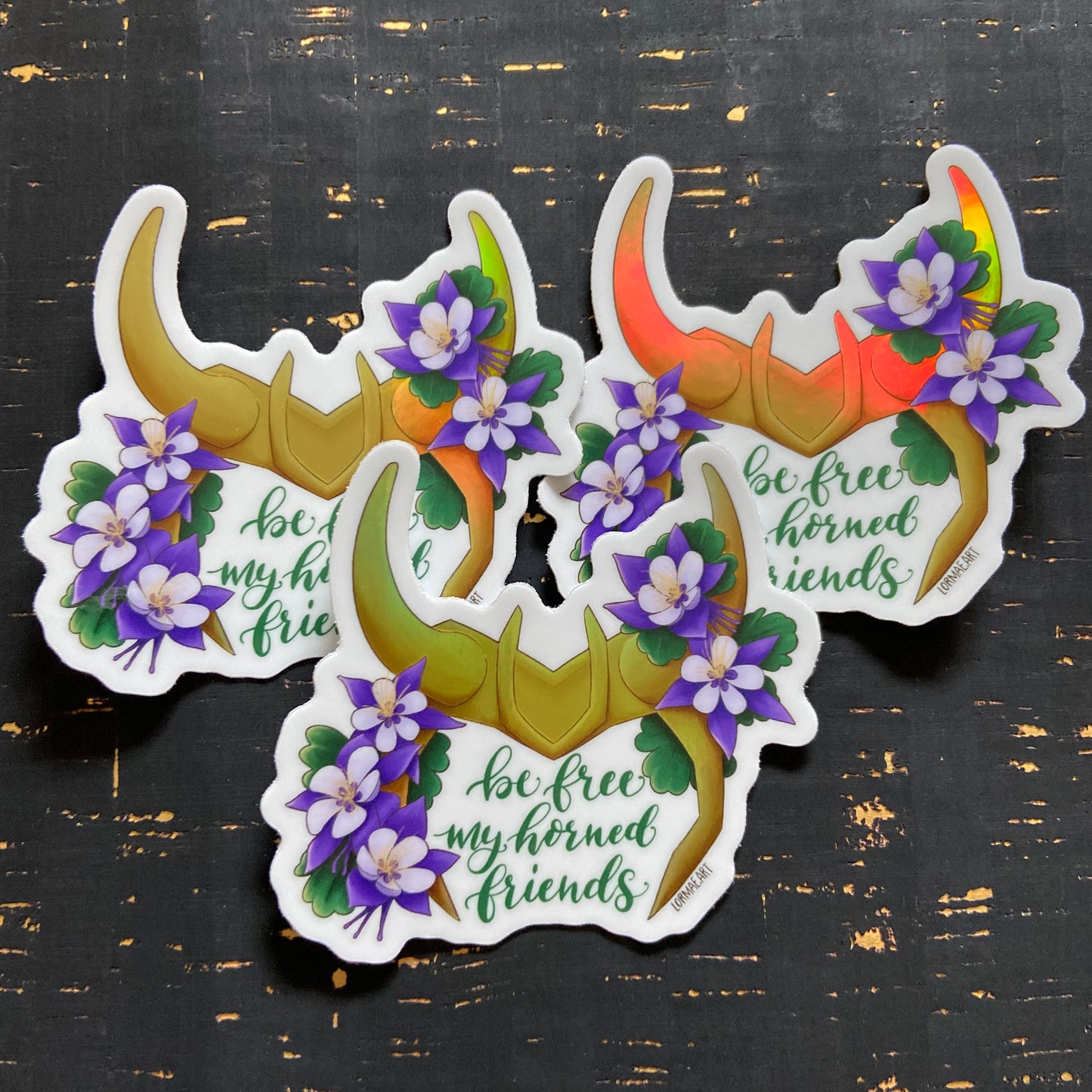 Loki Vinyl Sticker Pack