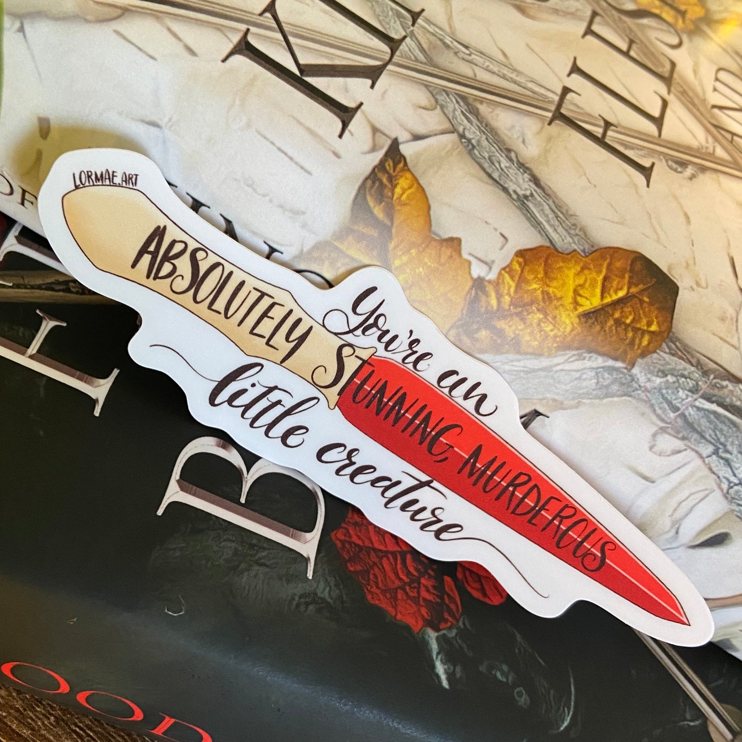 Absolutely Stunning Vinyl Sticker
