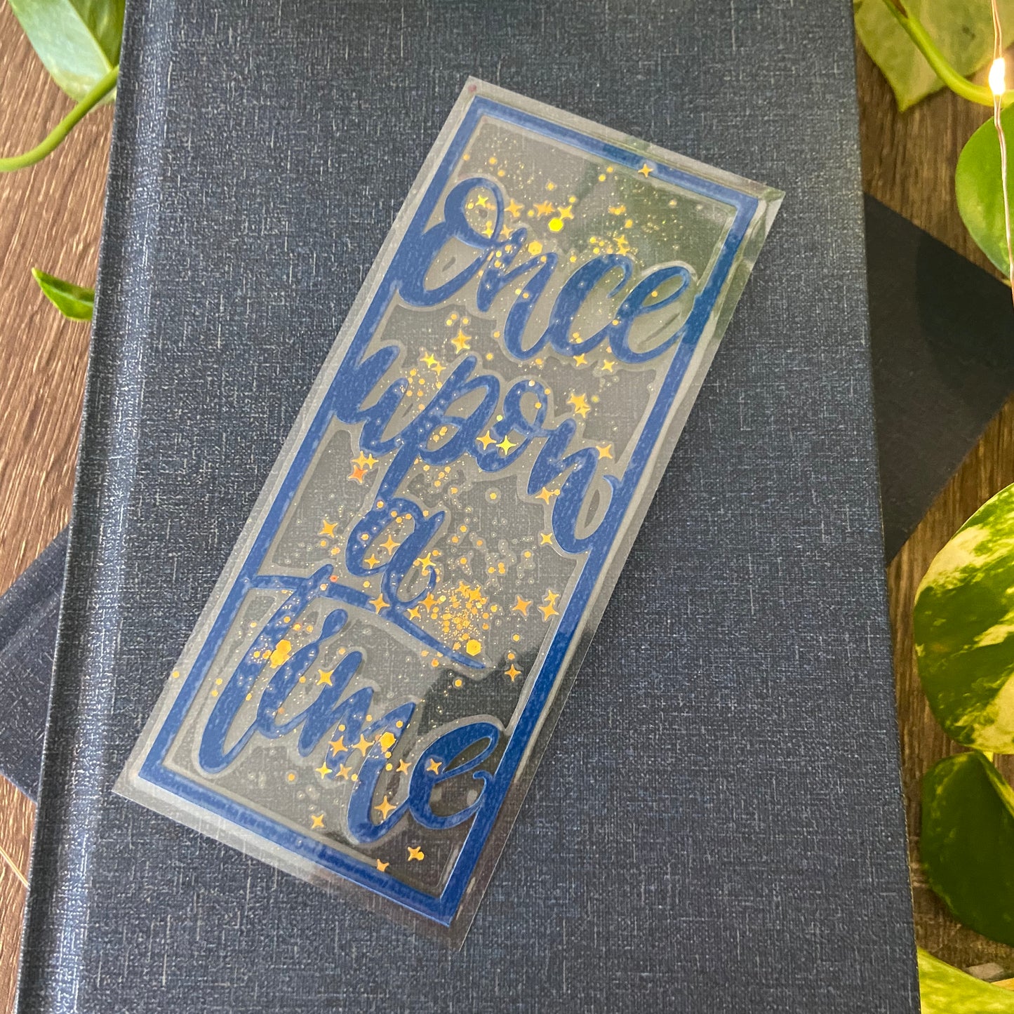A Time Cutout Bookmark