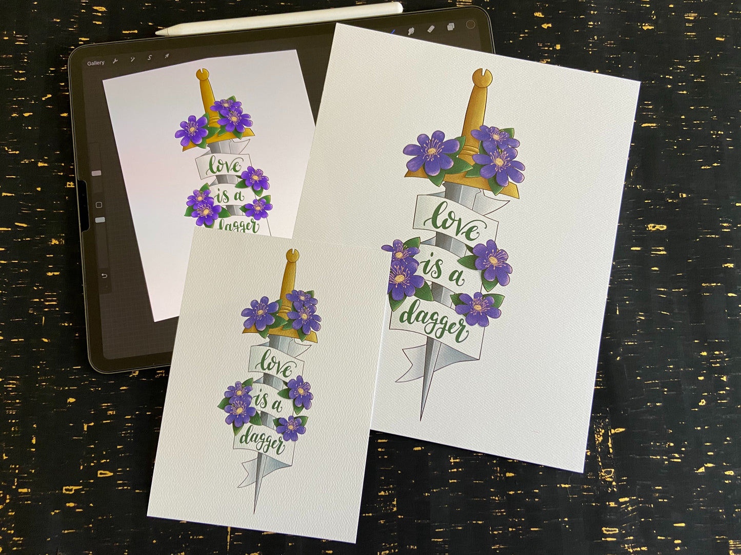 Love Is Art Print