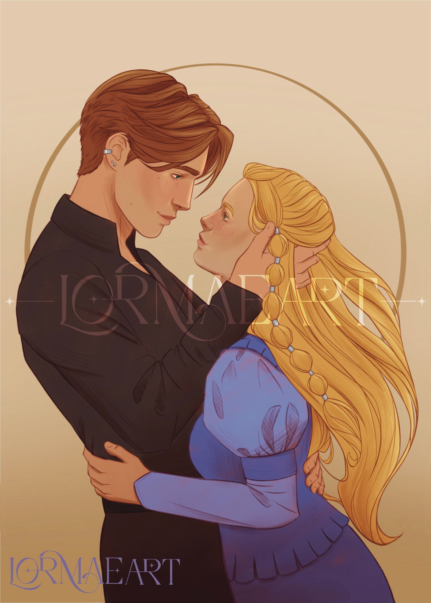 Elm & Ione Art Print