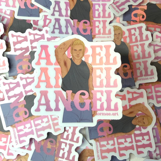 Angel Vinyl Sticker