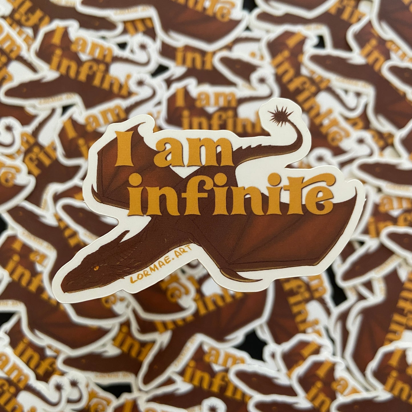 Infinite Vinyl Sticker