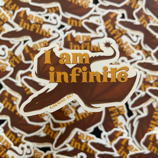 Infinite Vinyl Sticker