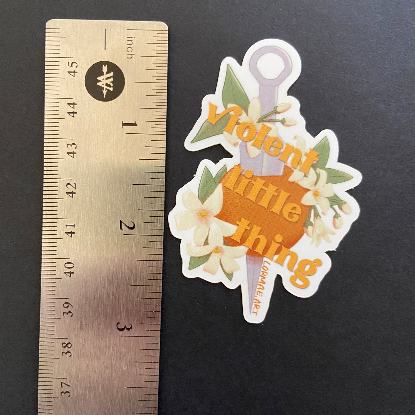 Violent Little Thing Vinyl Sticker