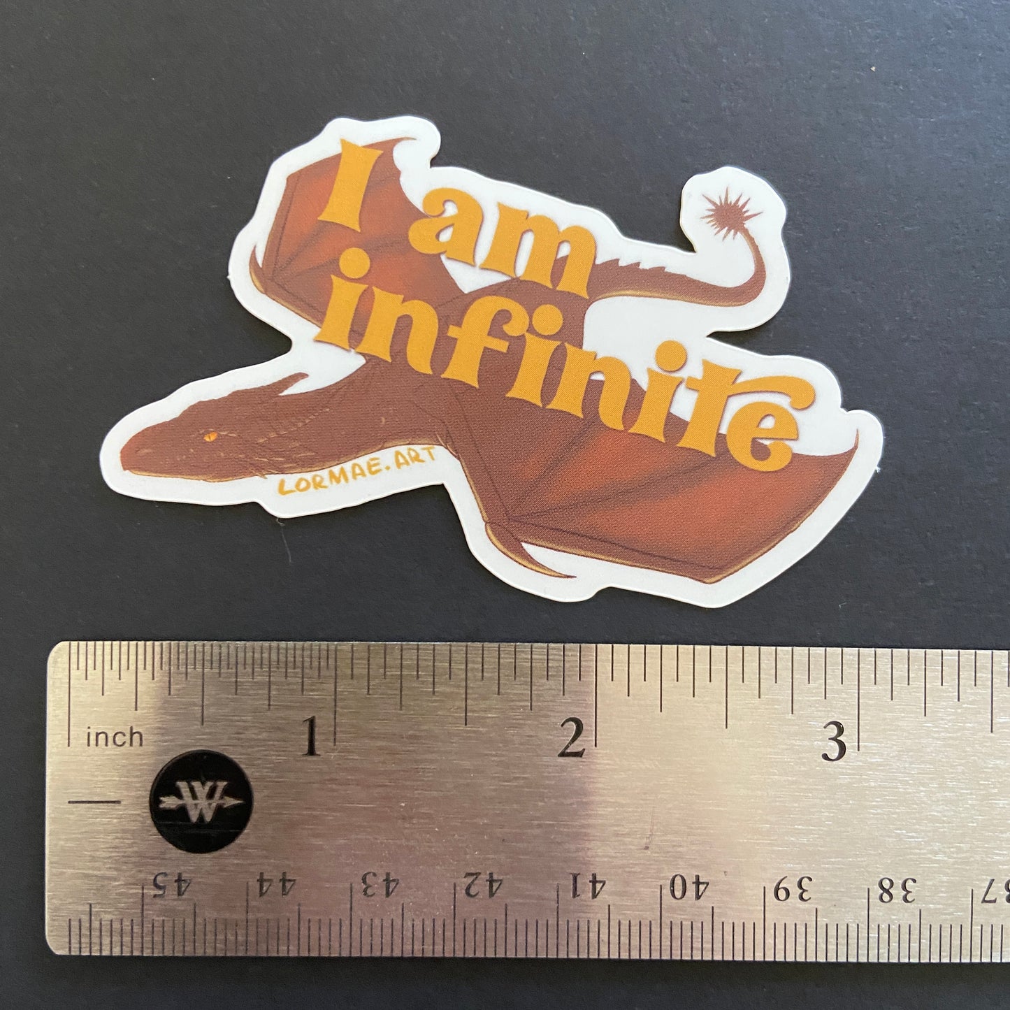 Infinite Vinyl Sticker