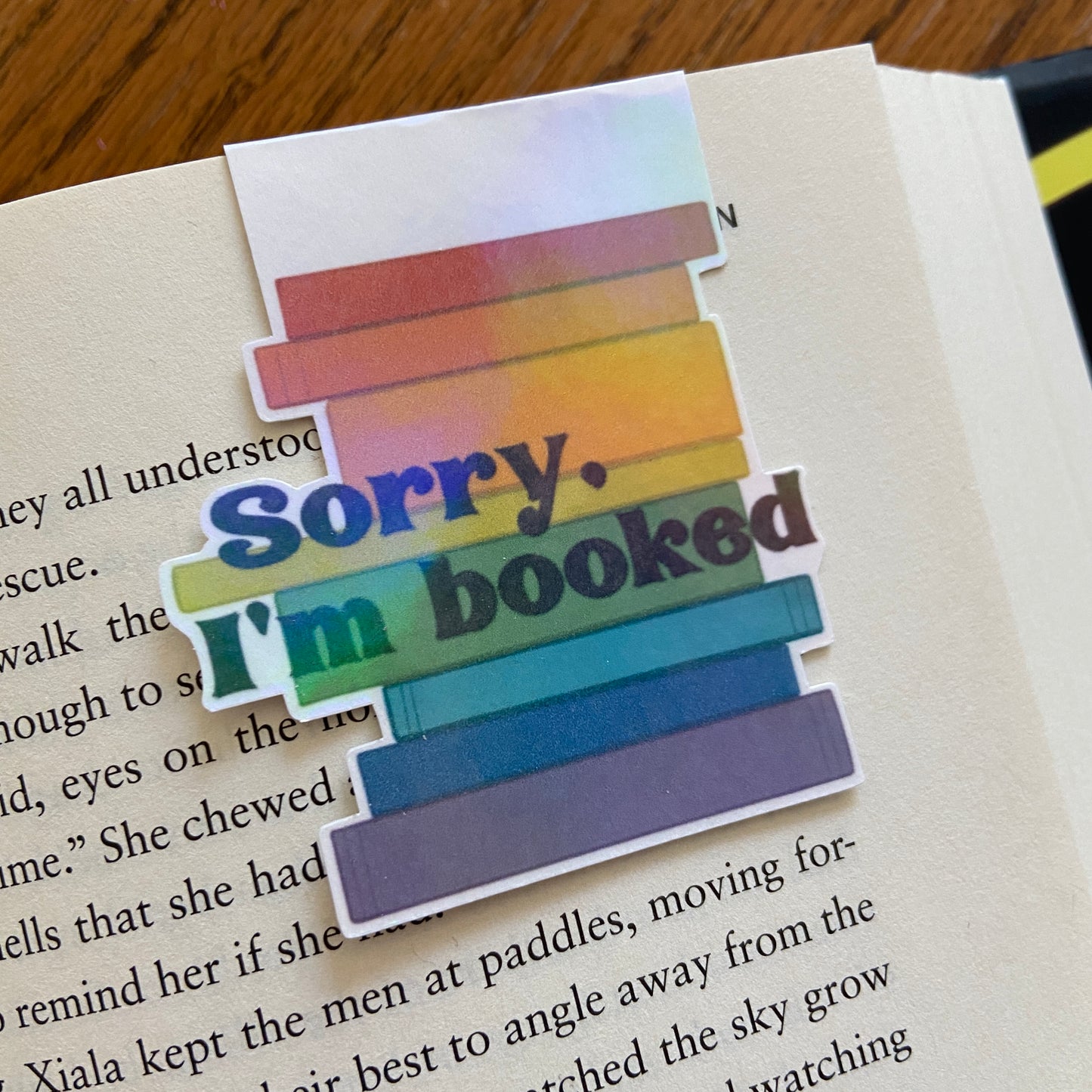 I'm Booked Magnetic Bookmark