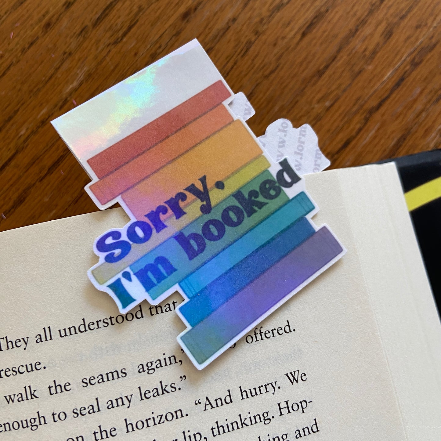 I'm Booked Magnetic Bookmark