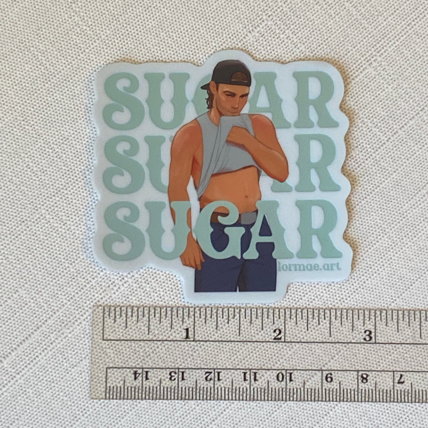 Sugar Vinyl Sticker