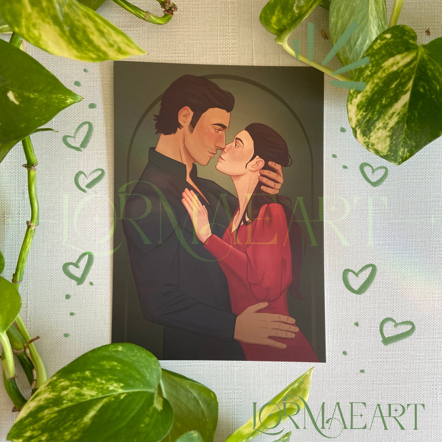 Rayvn & Elspeth Art Print