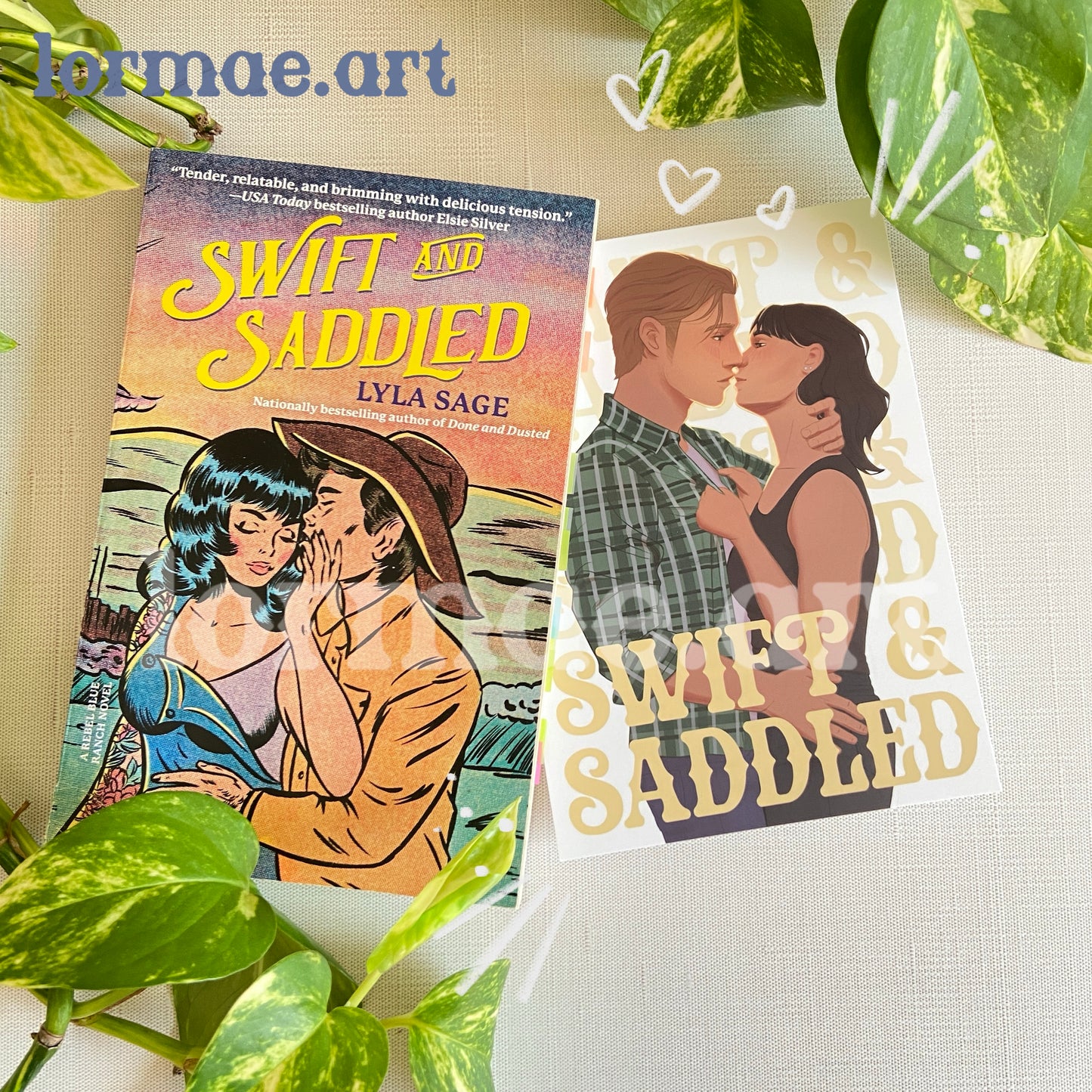 Swift & Saddled Art Print