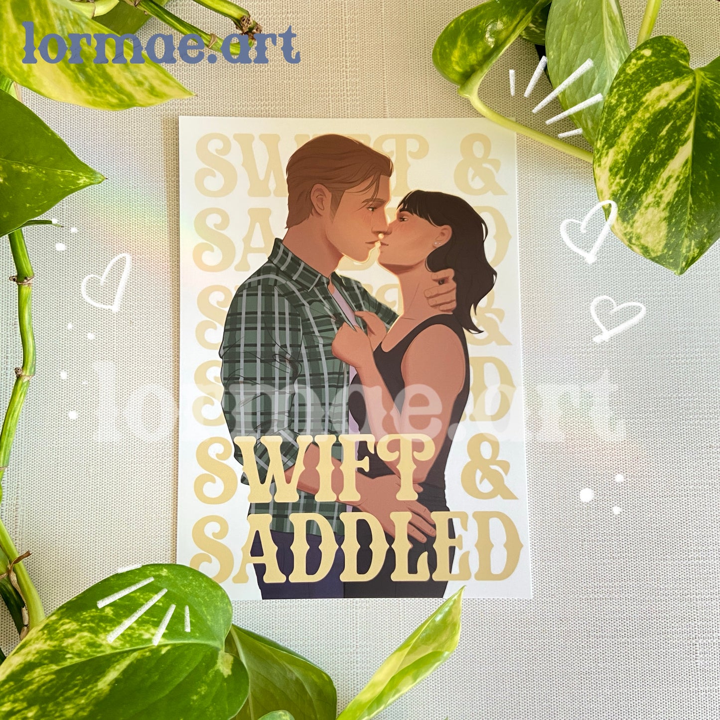 Swift & Saddled Art Print