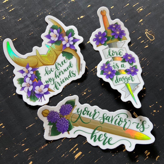 Loki Vinyl Sticker Pack