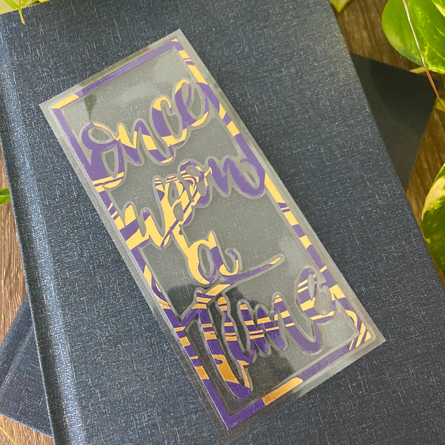 A Time Cutout Bookmark