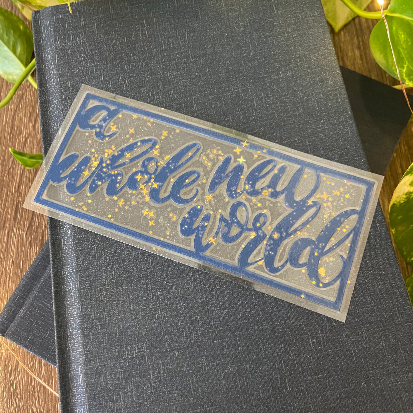 New World Cutout Bookmark