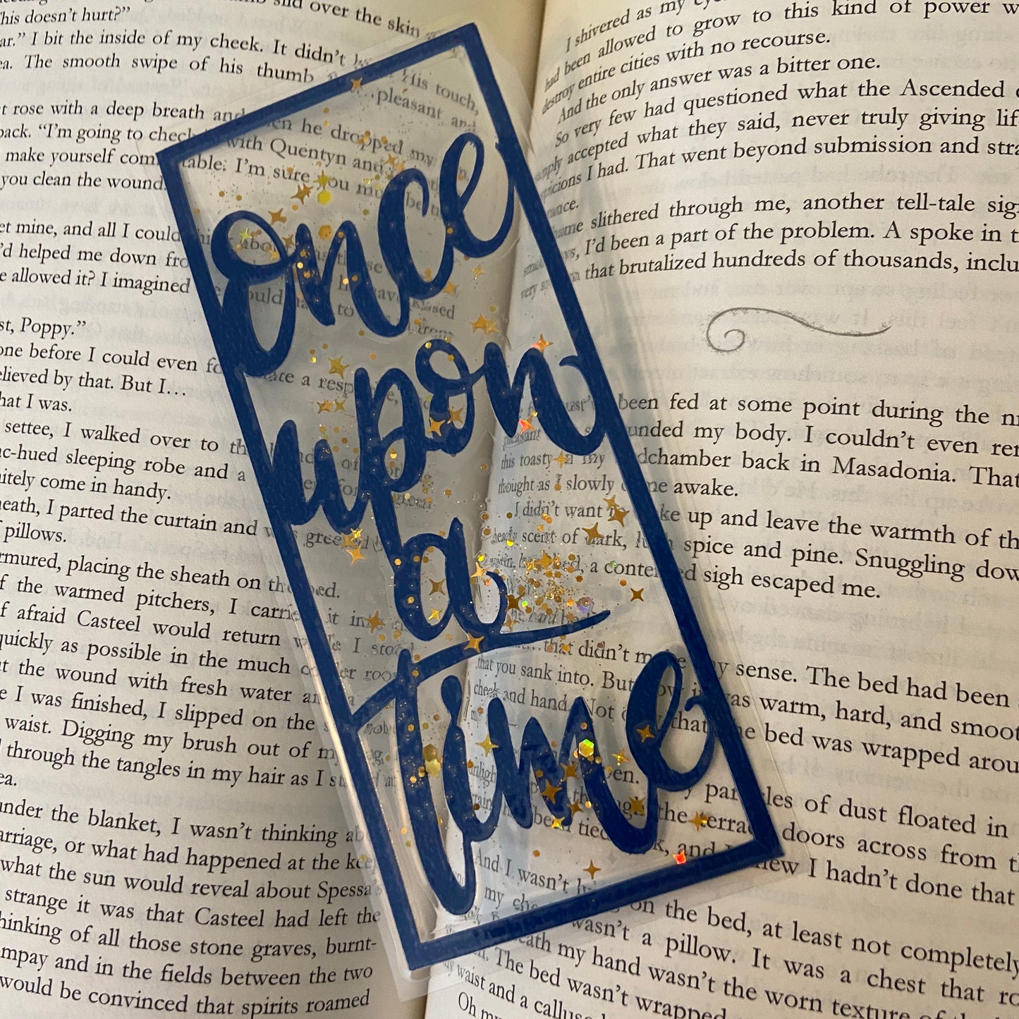 A Time Cutout Bookmark