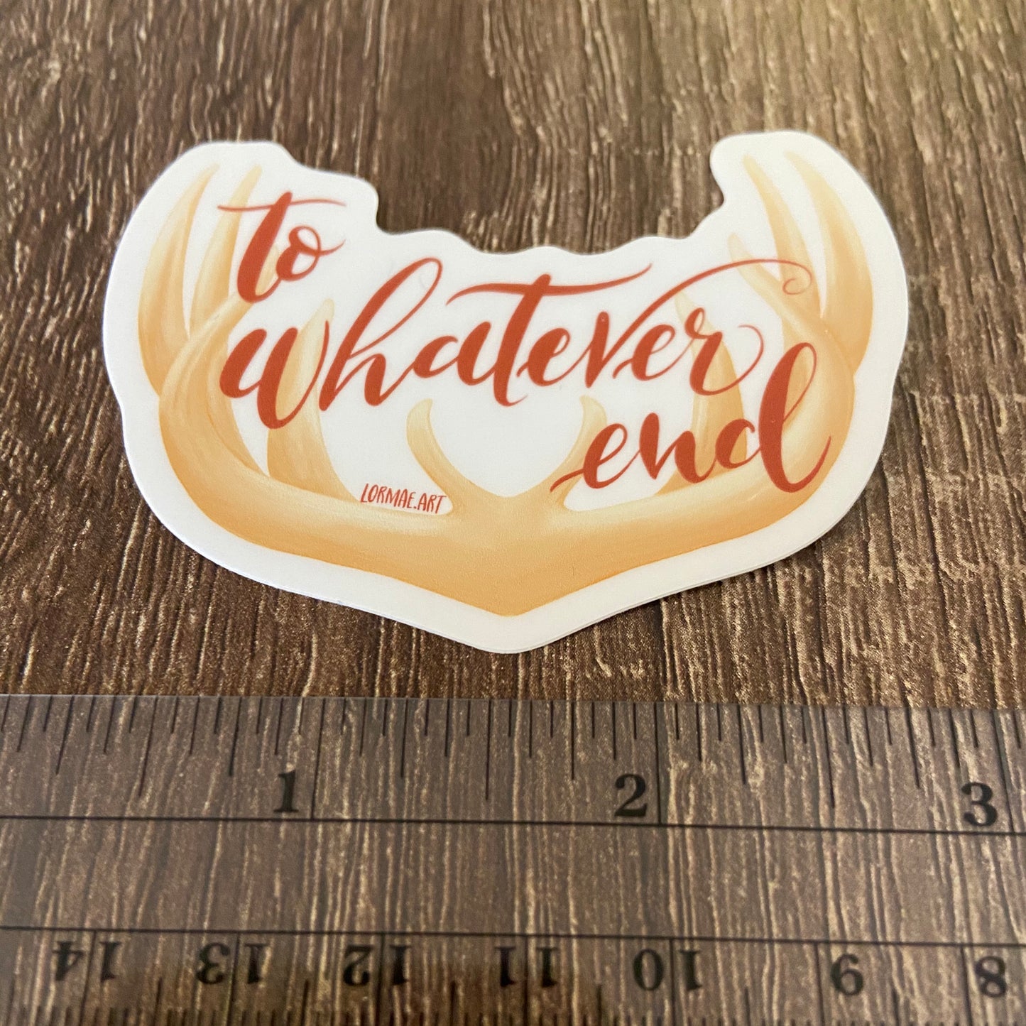 Whatever End Vinyl Sticker