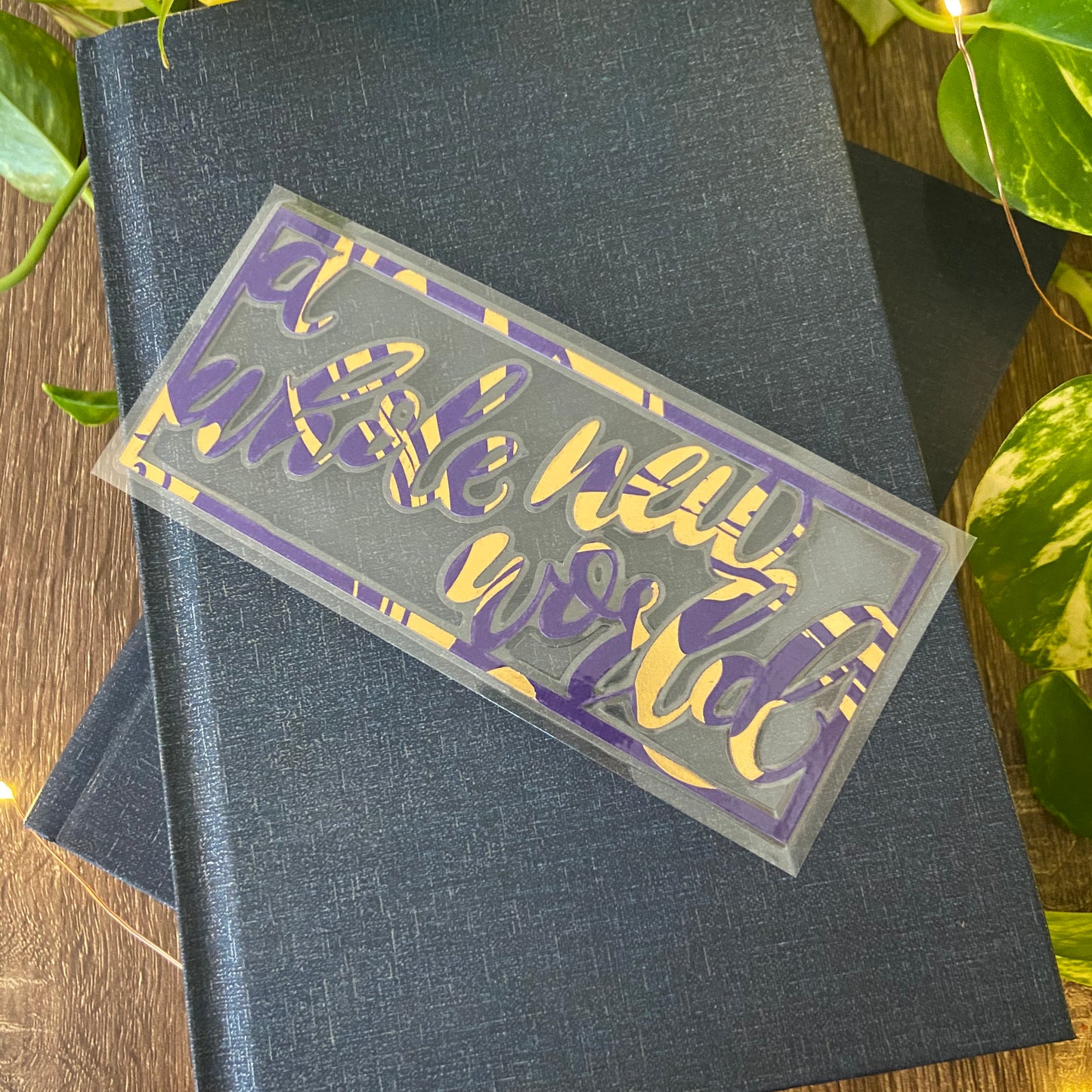 New World Cutout Bookmark