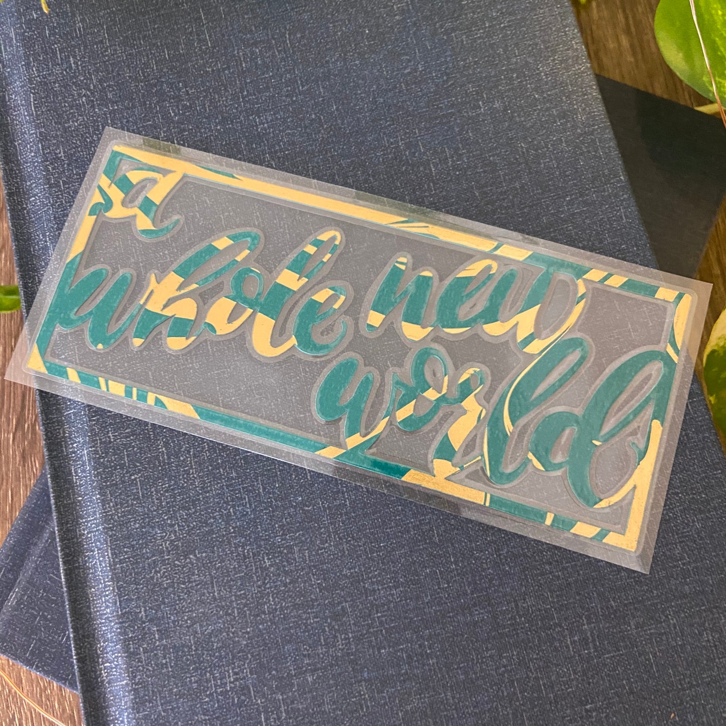 New World Cutout Bookmark