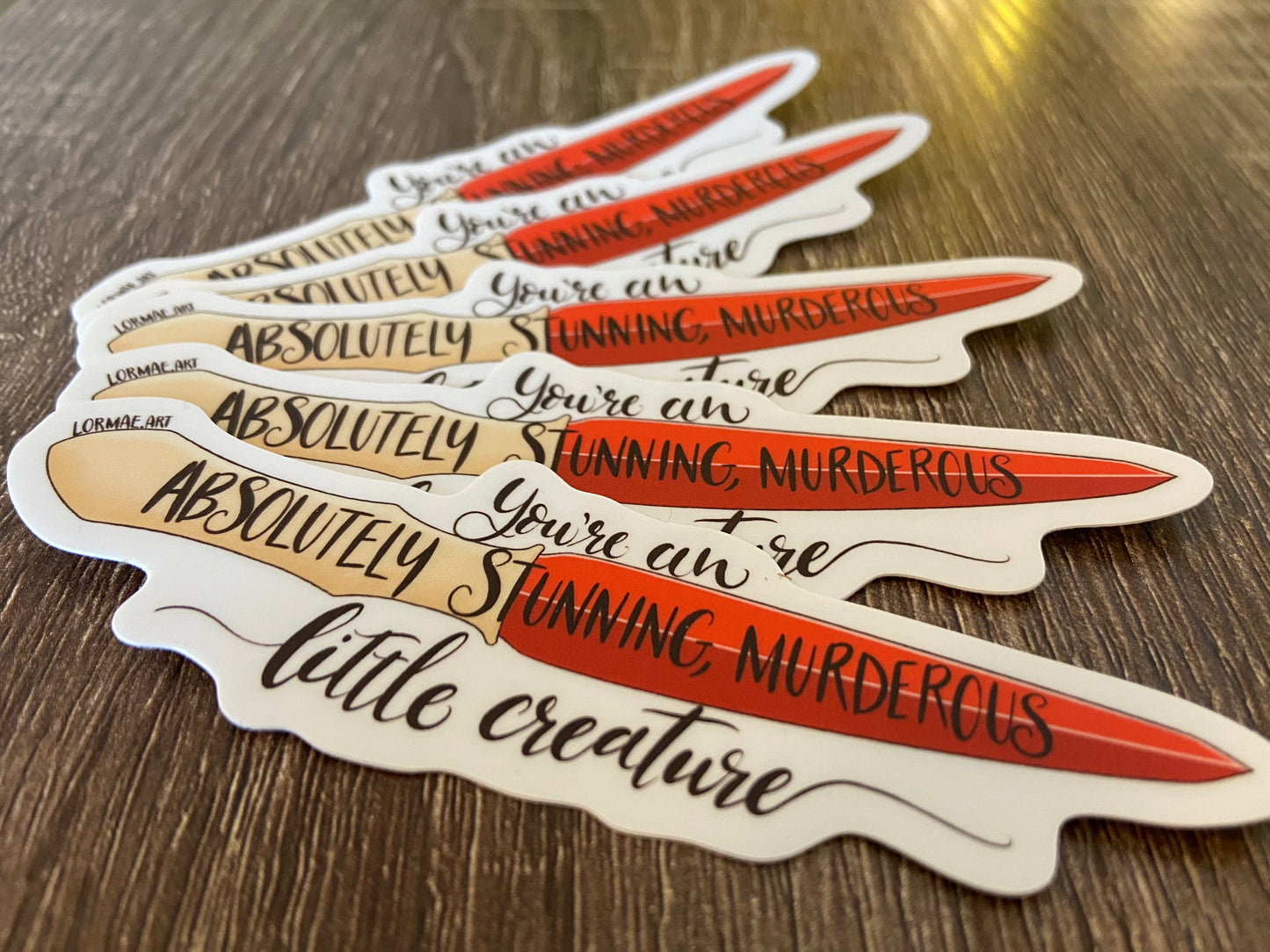 Absolutely Stunning Vinyl Sticker