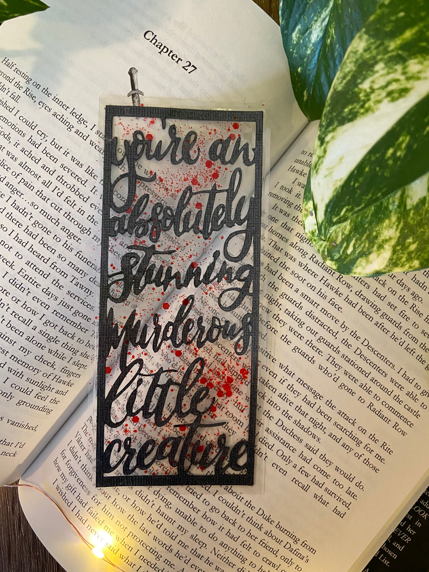 Absolutely Stunning Cutout Bookmark