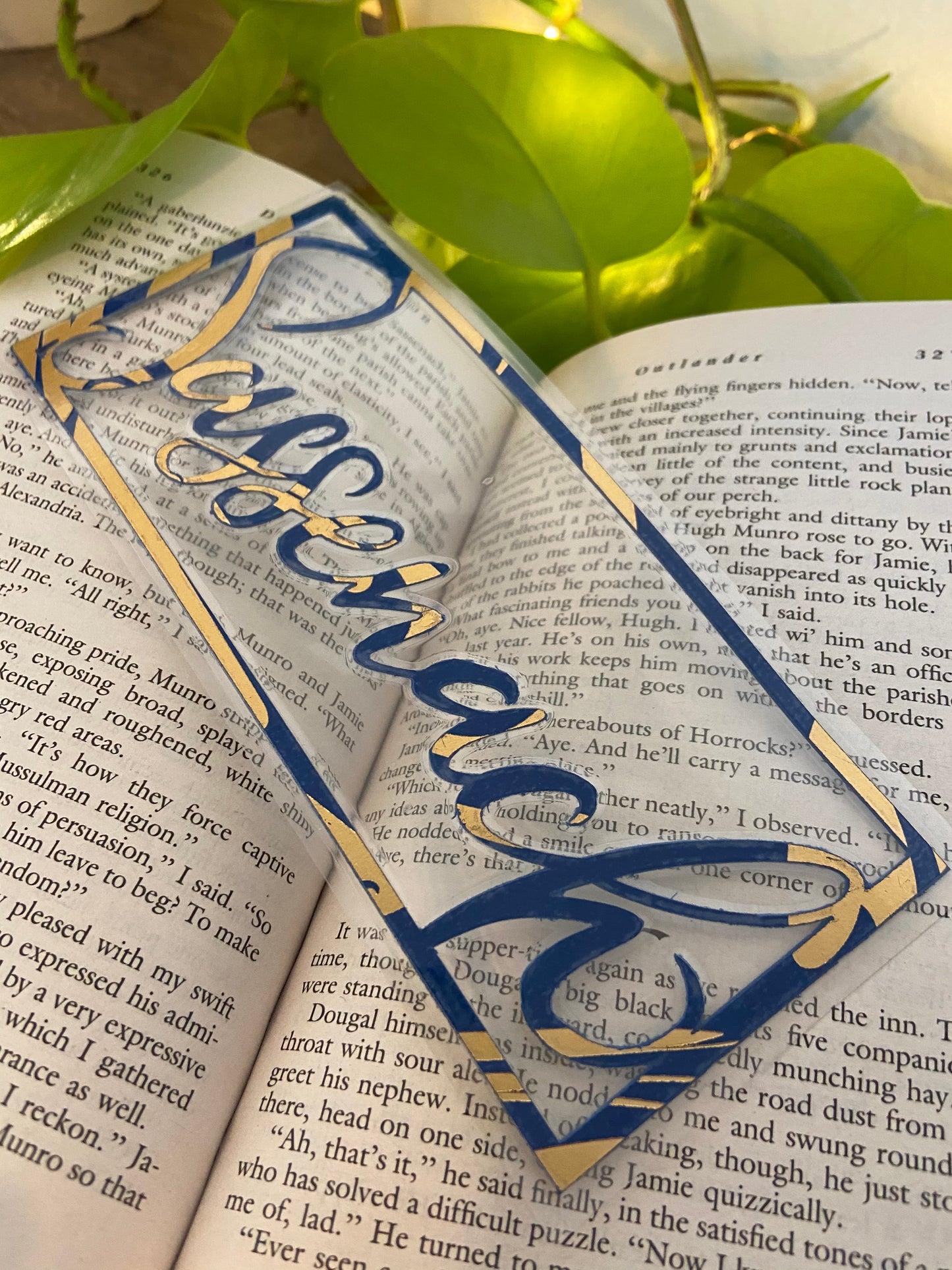 Sassenach Cutout Bookmark