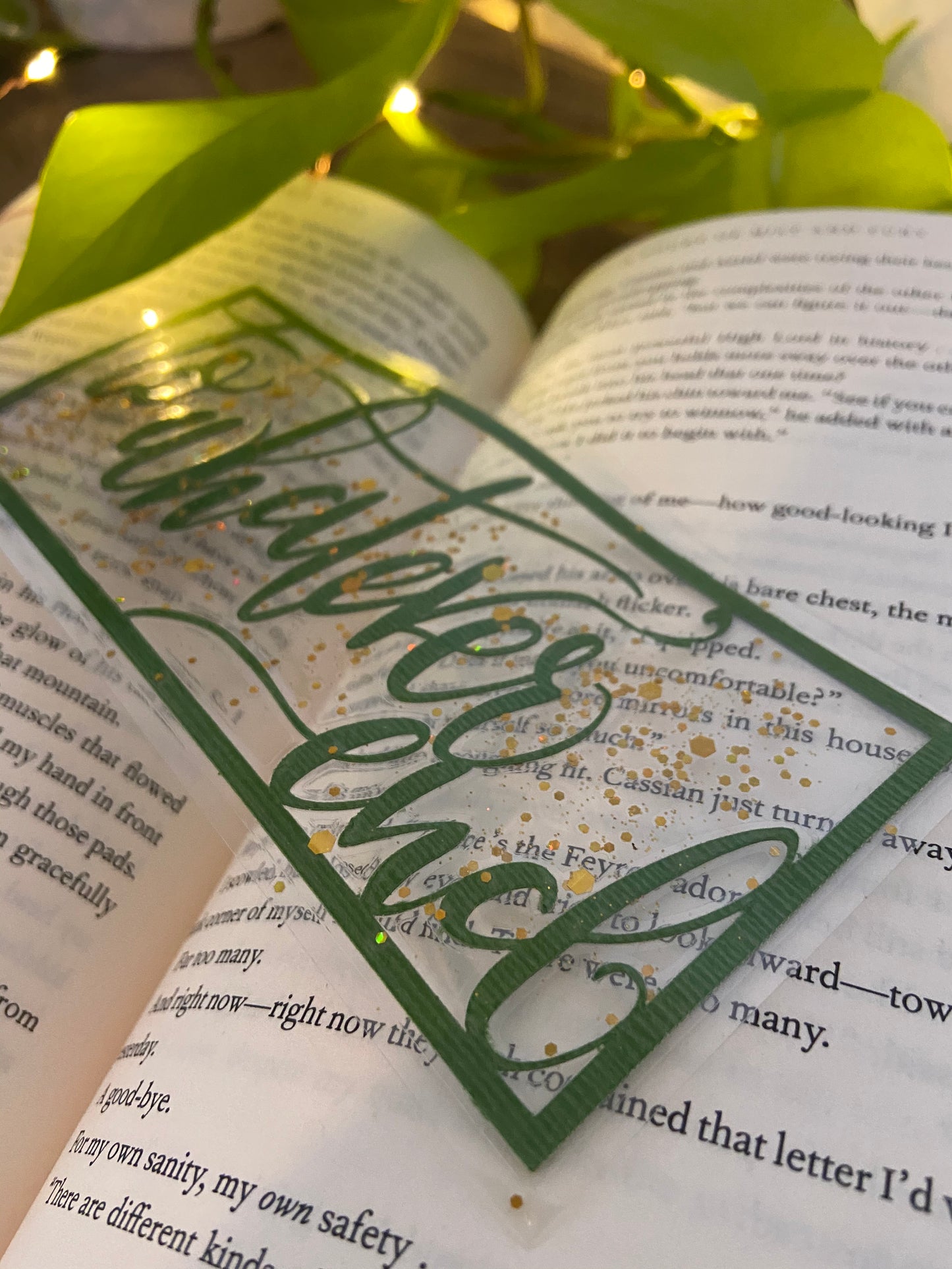 Whatever End Cutout Bookmark