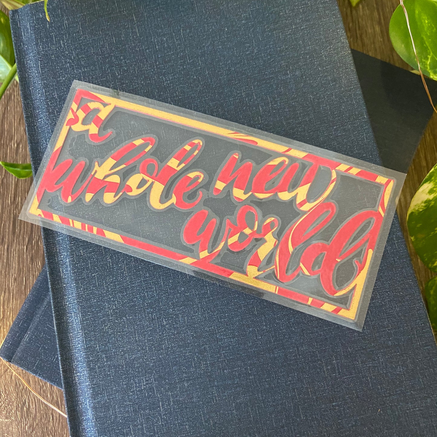 New World Cutout Bookmark