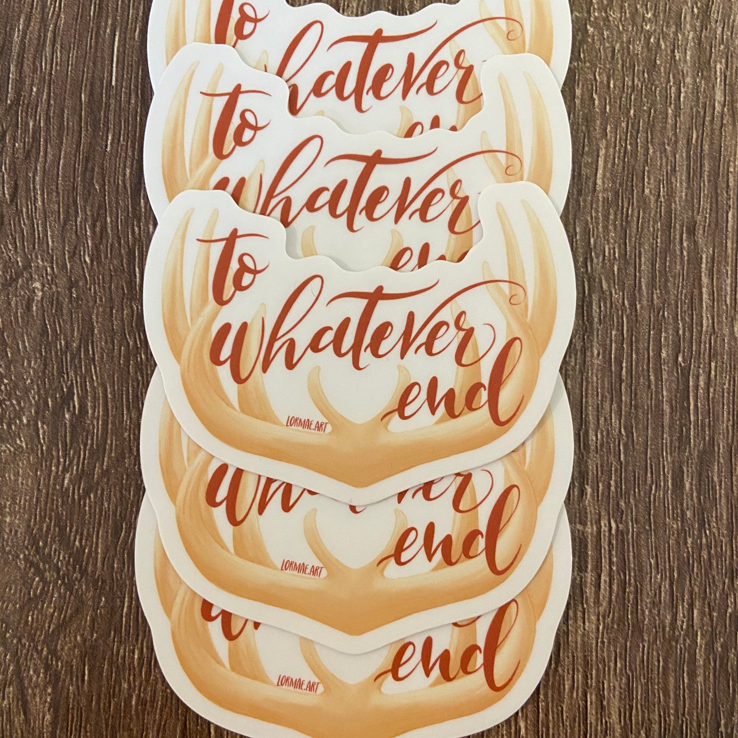 Whatever End Vinyl Sticker