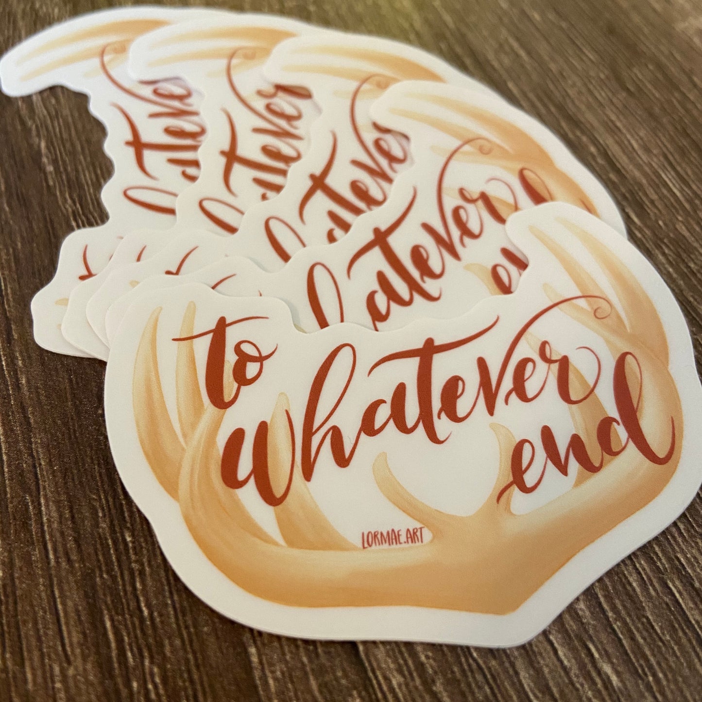 Whatever End Vinyl Sticker