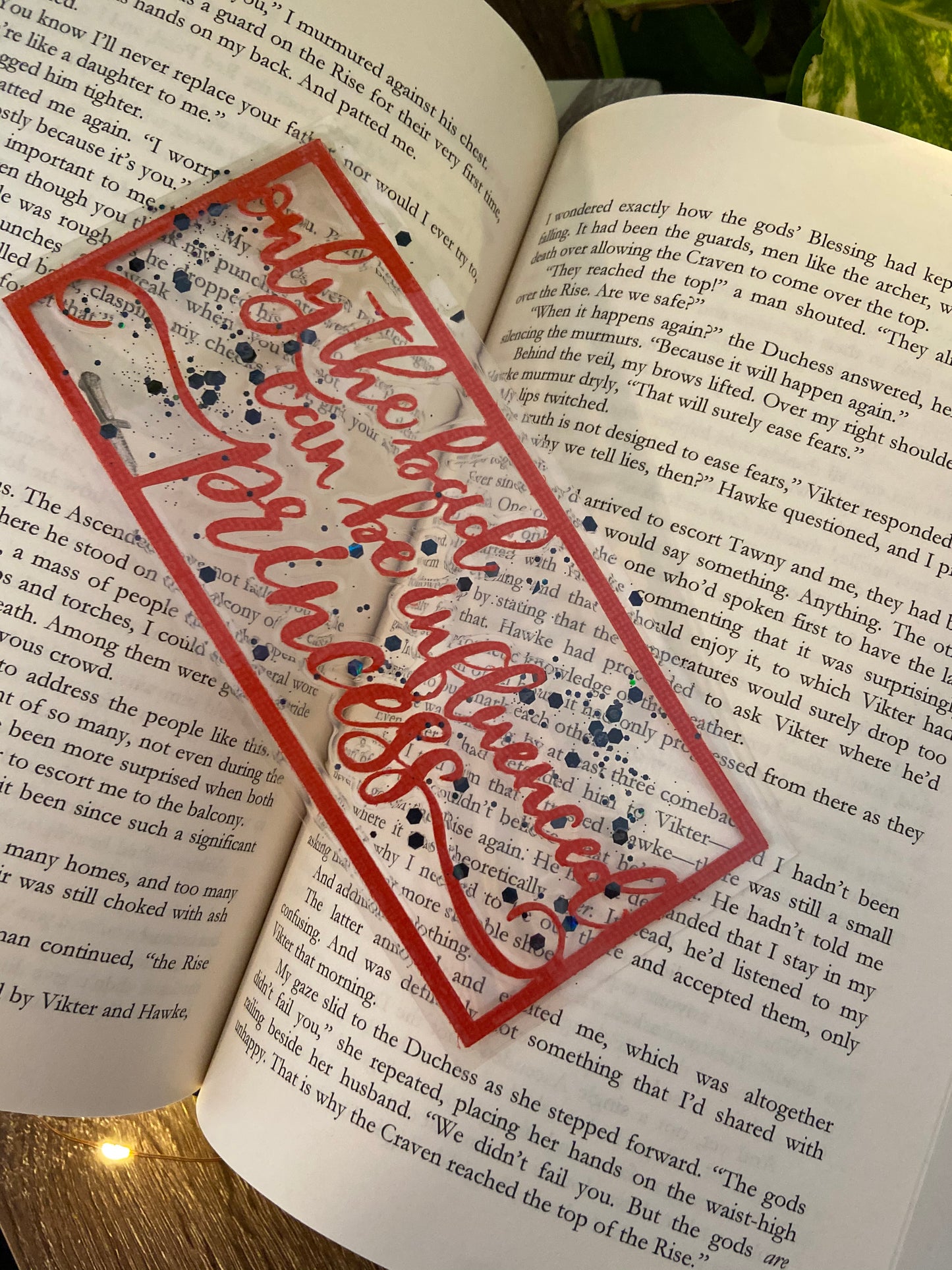 Only The Bad Cutout Bookmark