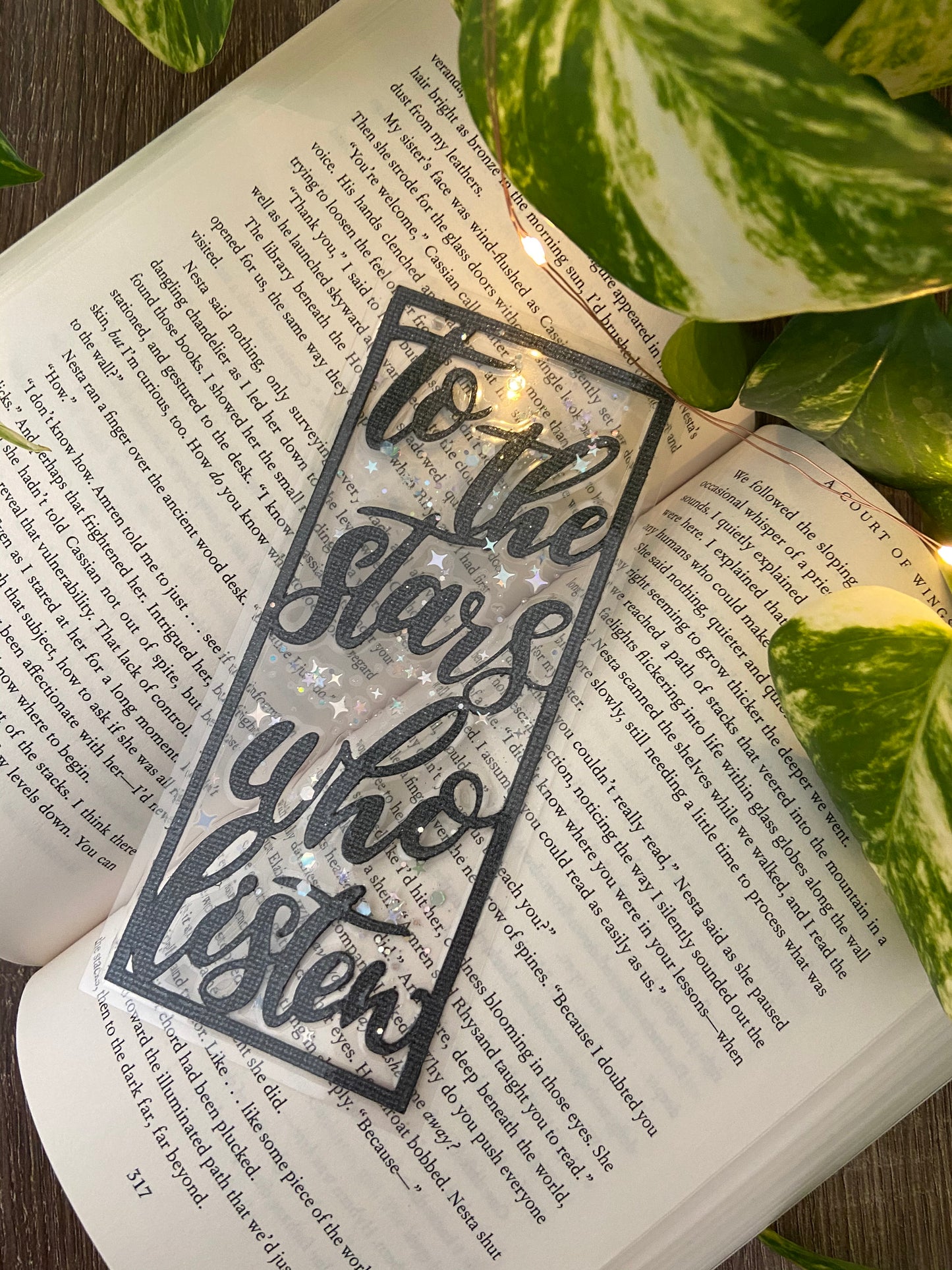 To The Stars Cutout Bookmark