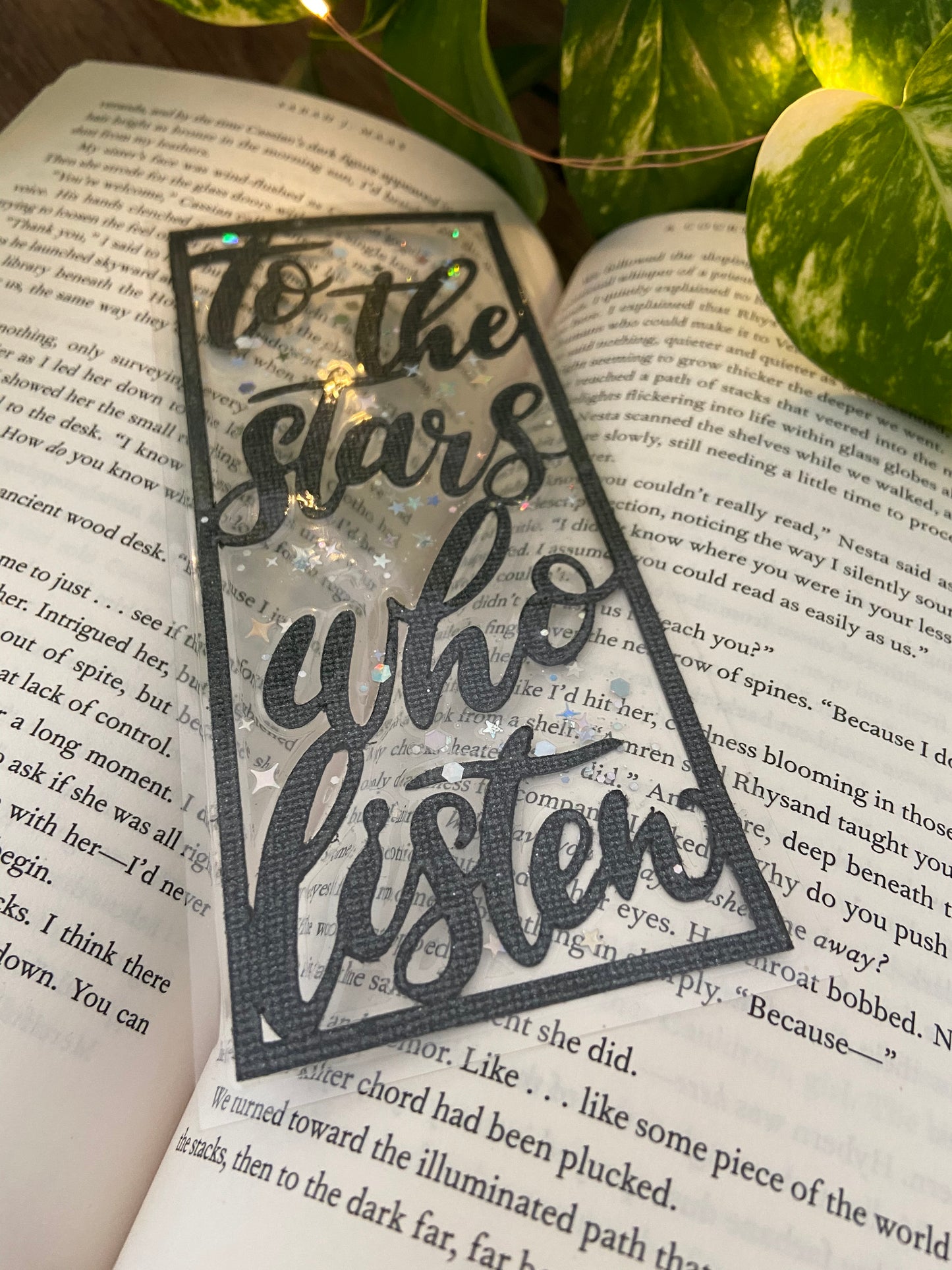 To The Stars Cutout Bookmark