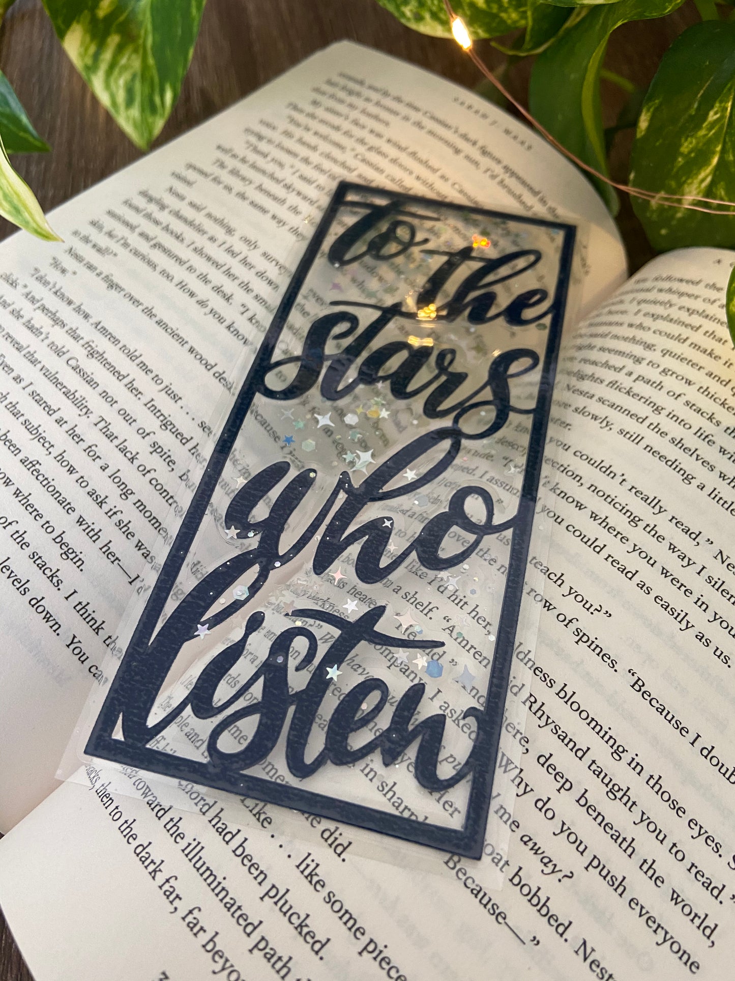 To The Stars Cutout Bookmark