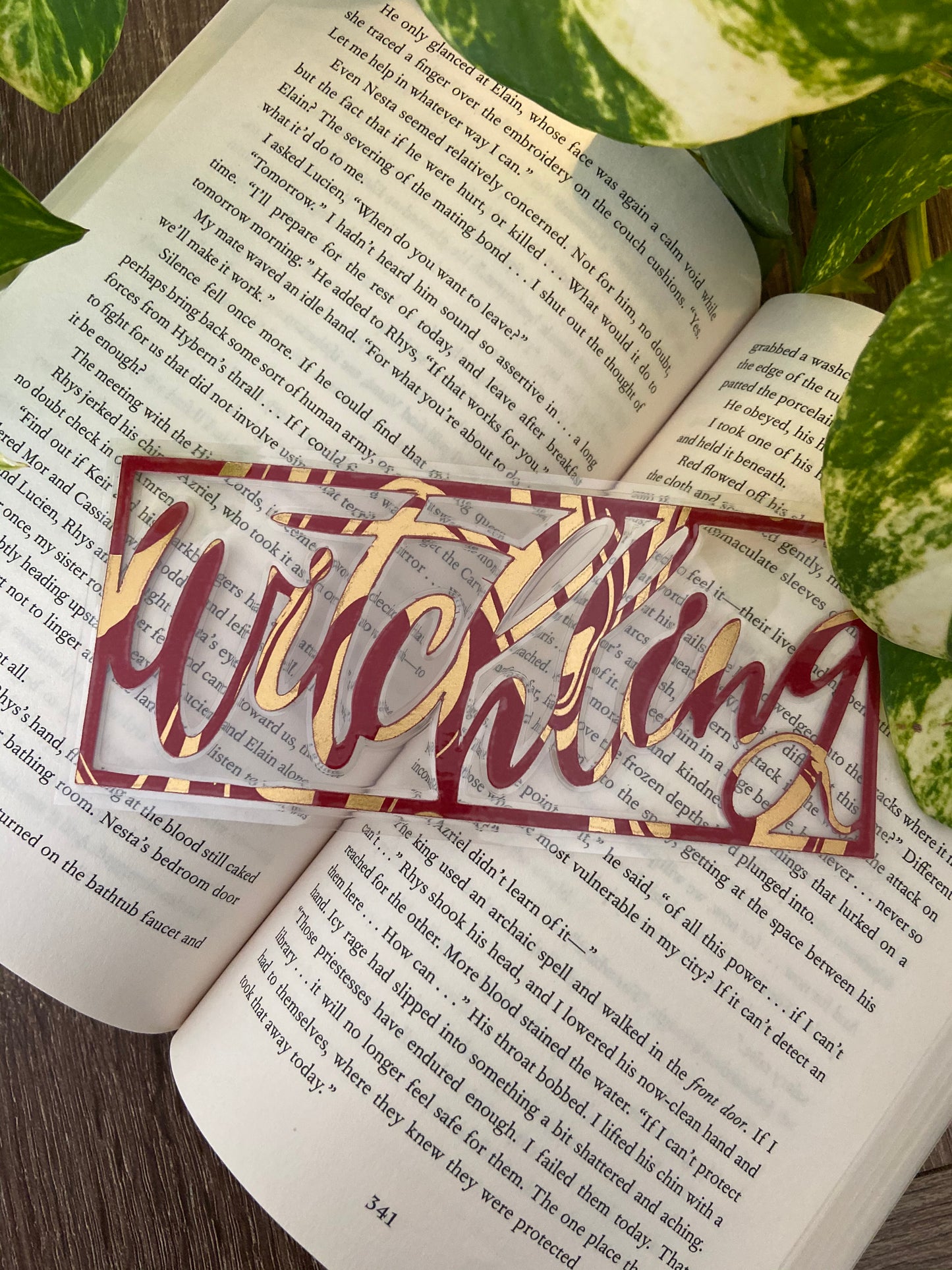 Witchling Cutout Bookmark