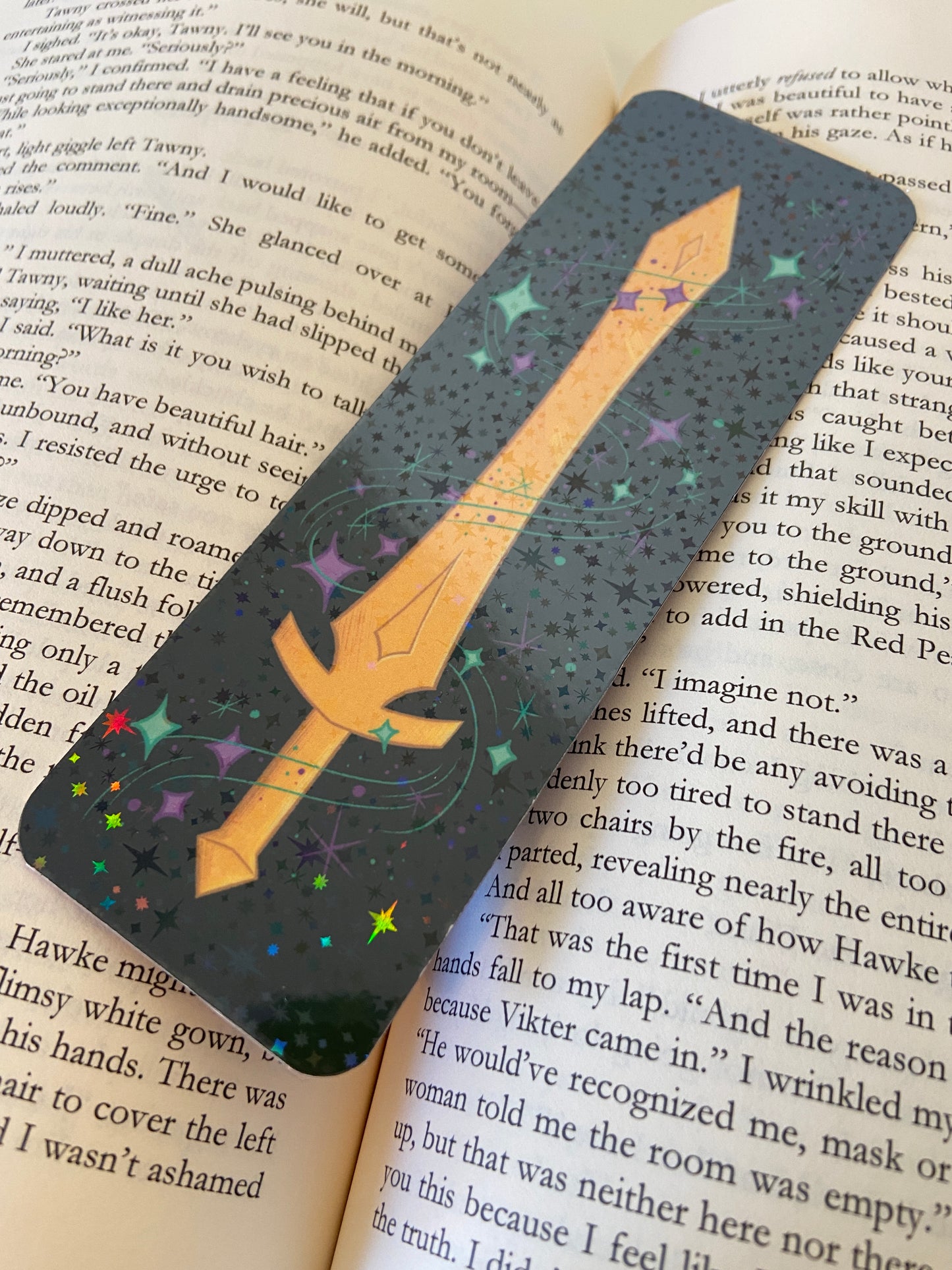 Sparkle Sword Bookmark – lormae art