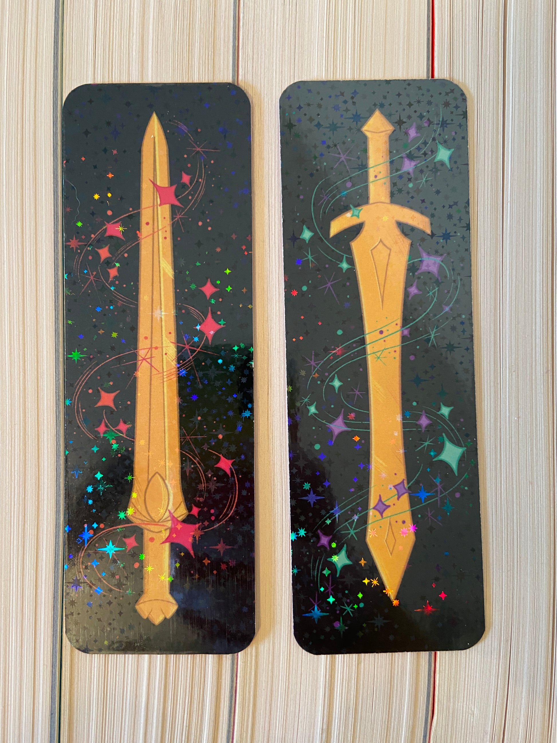 Sparkle Sword Bookmark – lormae art